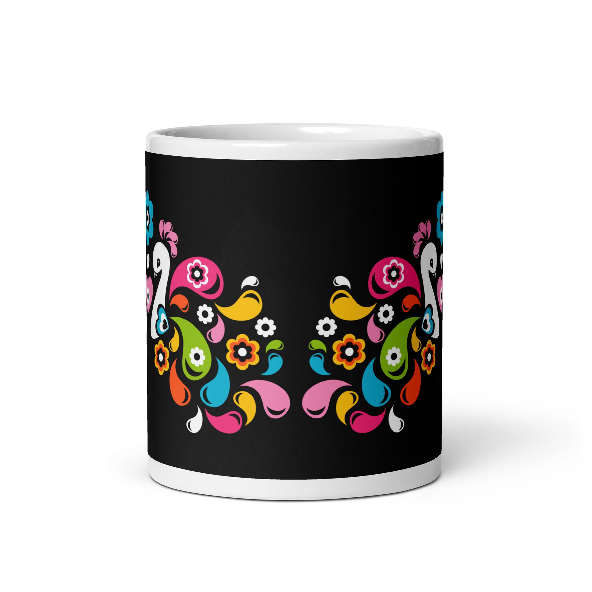 PEACOCK LOVE happy - Mug