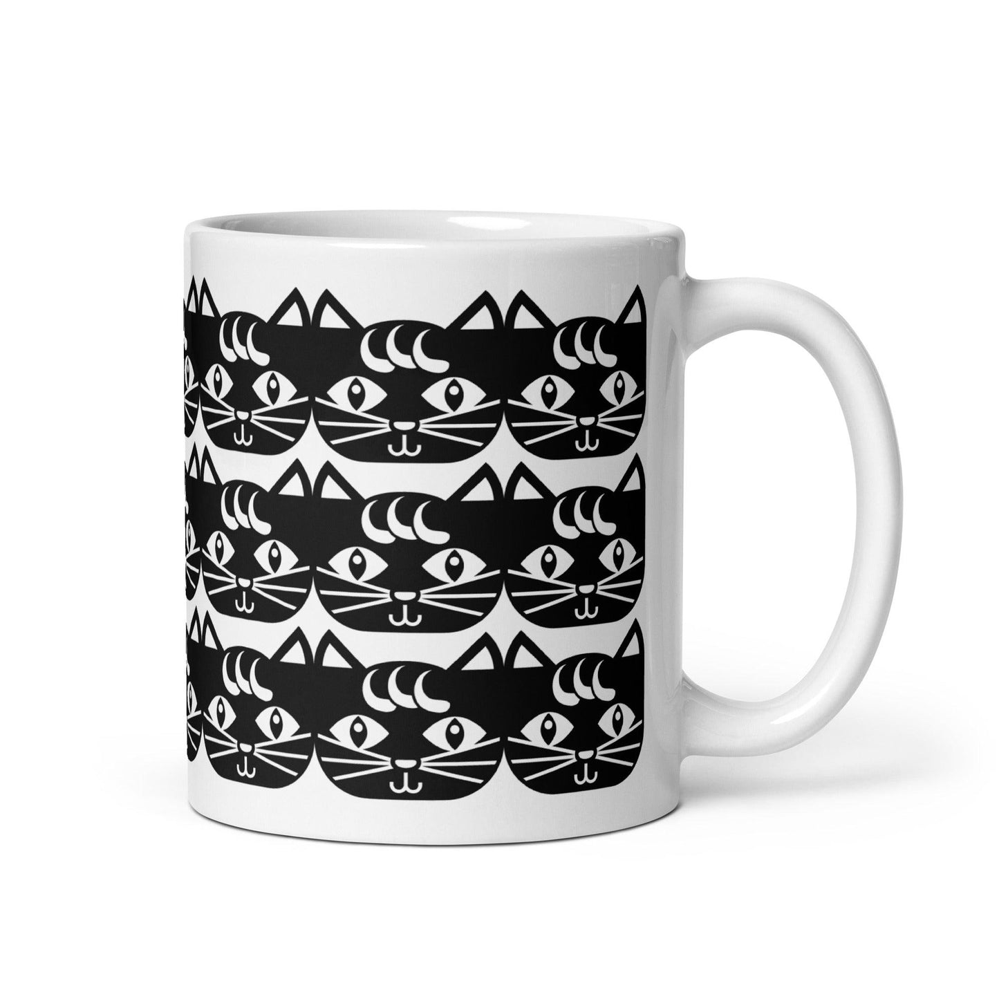 JUST MAU bw - Ceramic Mug - SHALMIAK