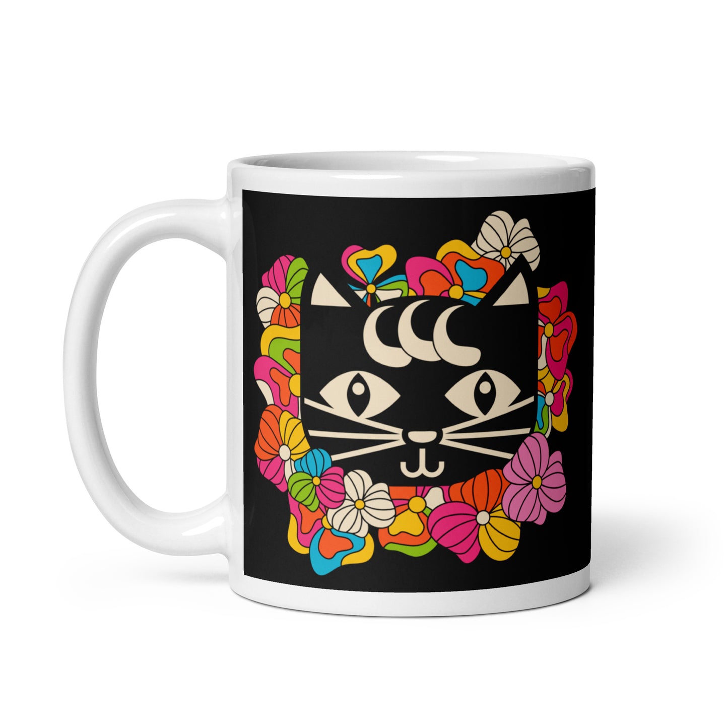MAGICAT black - Ceramic Mug